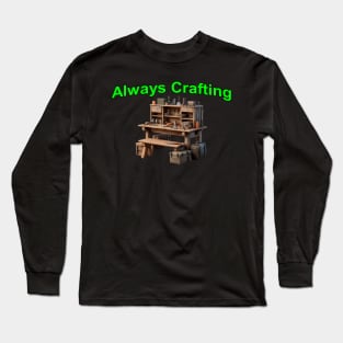 Crafting Workbench Long Sleeve T-Shirt